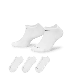 Nike SB Everyday Plus Cushion Training No-Show Socks 3-Pack - Black