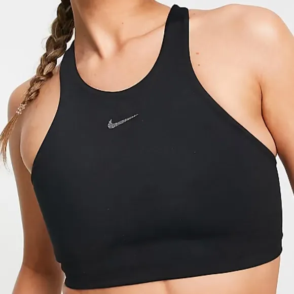 NIKE Training Alate Plus Dri-FIT medium support sports bra in black XS