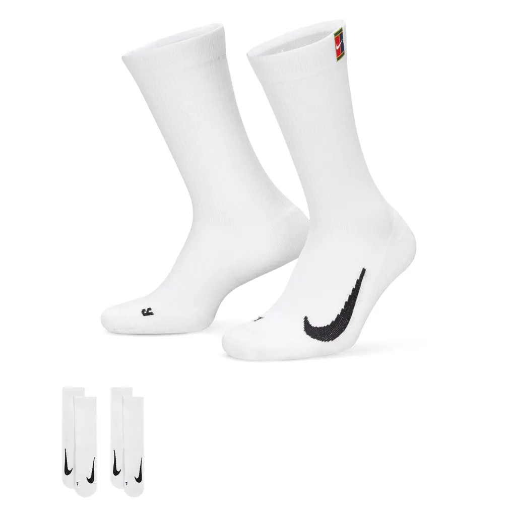 NikeCourt Multiplier  Tennis Socks Crew (2pairs)