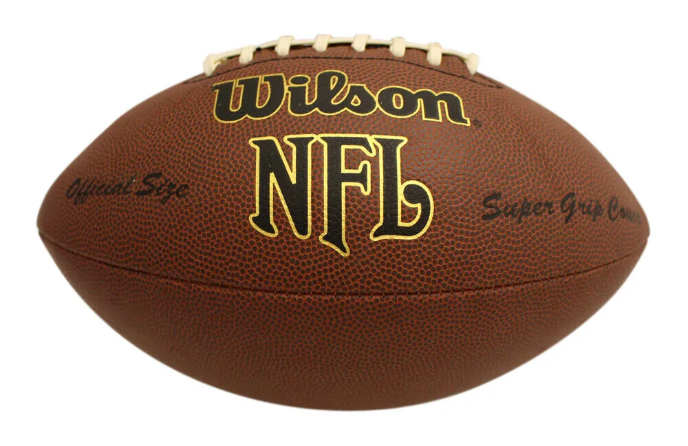 Niko Koutouvides Autographed Denver Broncos Super Grip Football Beckett 37885