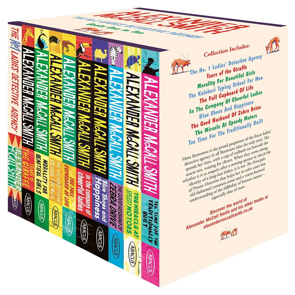 No. 1 Ladies' Detective Agency Series 10 Books Collection Set by Alexander McCall Smith (Books 1 - 10)