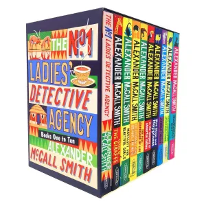 No. 1 Ladies' Detective Agency Series 10 Books Collection Set by Alexander McCall Smith (Books 1 - 10)