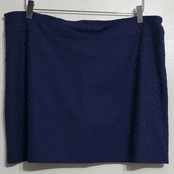 NWT Jude Connally Fern jacquard skort grand links navy sports golf tennis preppy