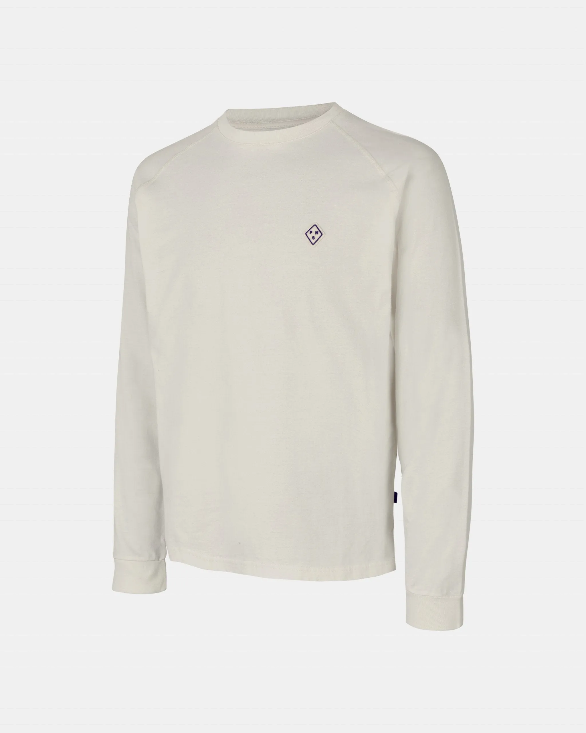 Off-Race Patch Long Sleeve T-Shirt - Off White