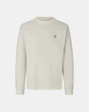 Off-Race Patch Long Sleeve T-Shirt - Off White