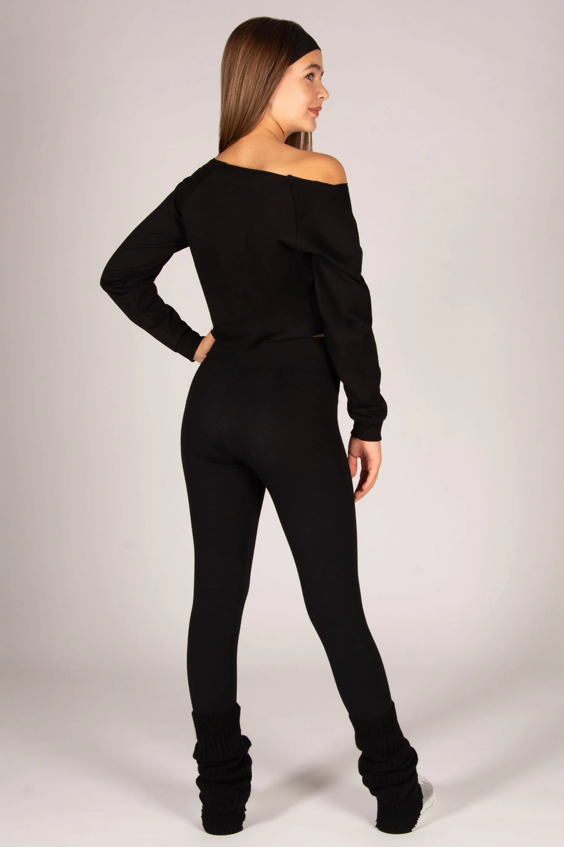 Off-Shoulder Long Sleeve Top