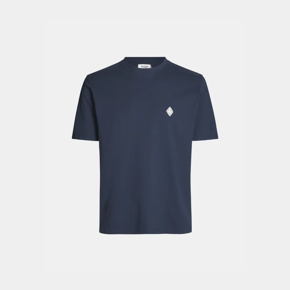 Pas Normal Studios Off-Race Patch T-Shirt - Navy