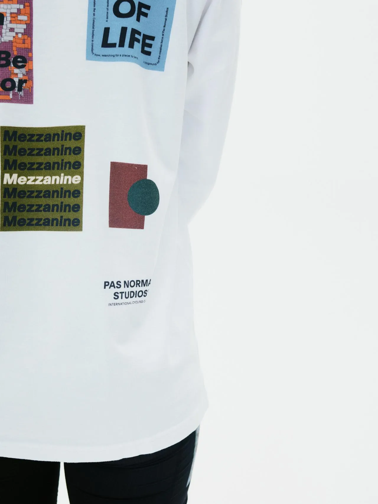 Pas Normal Studios - TKO Off-Race Long Sleeve T-Shirt - White