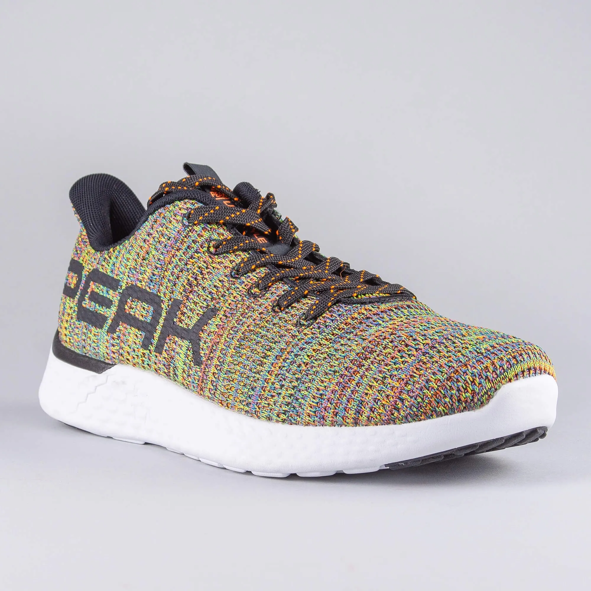 PEAK HEALTH SHOES BLACK/FLUORESCENT ORANGE