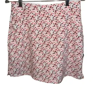 Peter Millar Bubble White Tennis Golf Performance Skort Size Medium