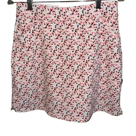 Peter Millar Bubble White Tennis Golf Performance Skort Size Medium