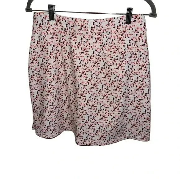 Peter Millar Bubble White Tennis Golf Performance Skort Size Medium