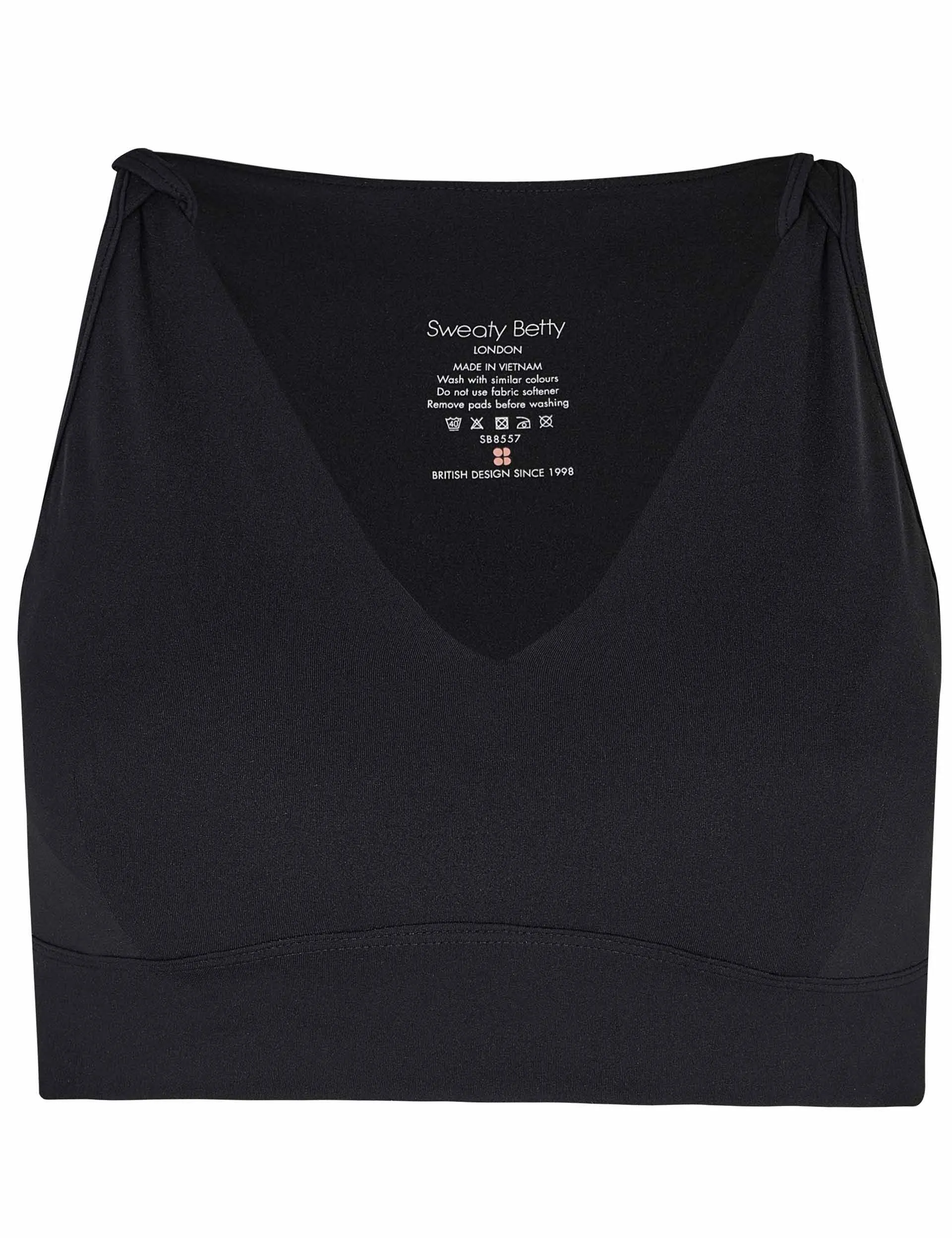 Power Contour Plunge Bra - Black