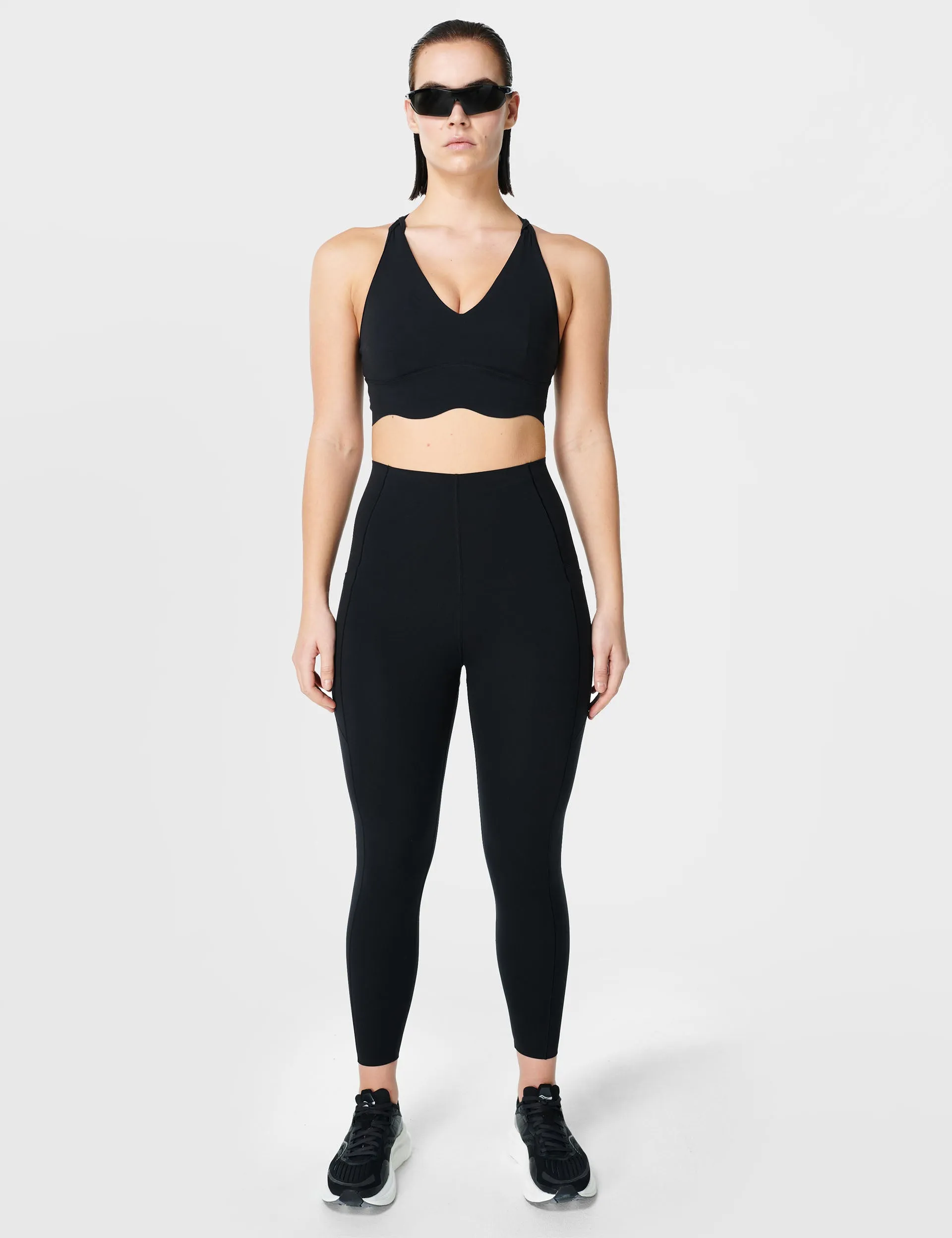 Power Contour Plunge Bra - Black