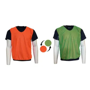 Precision Mesh Reversible Bib Orange & Green | Assorted Sizes