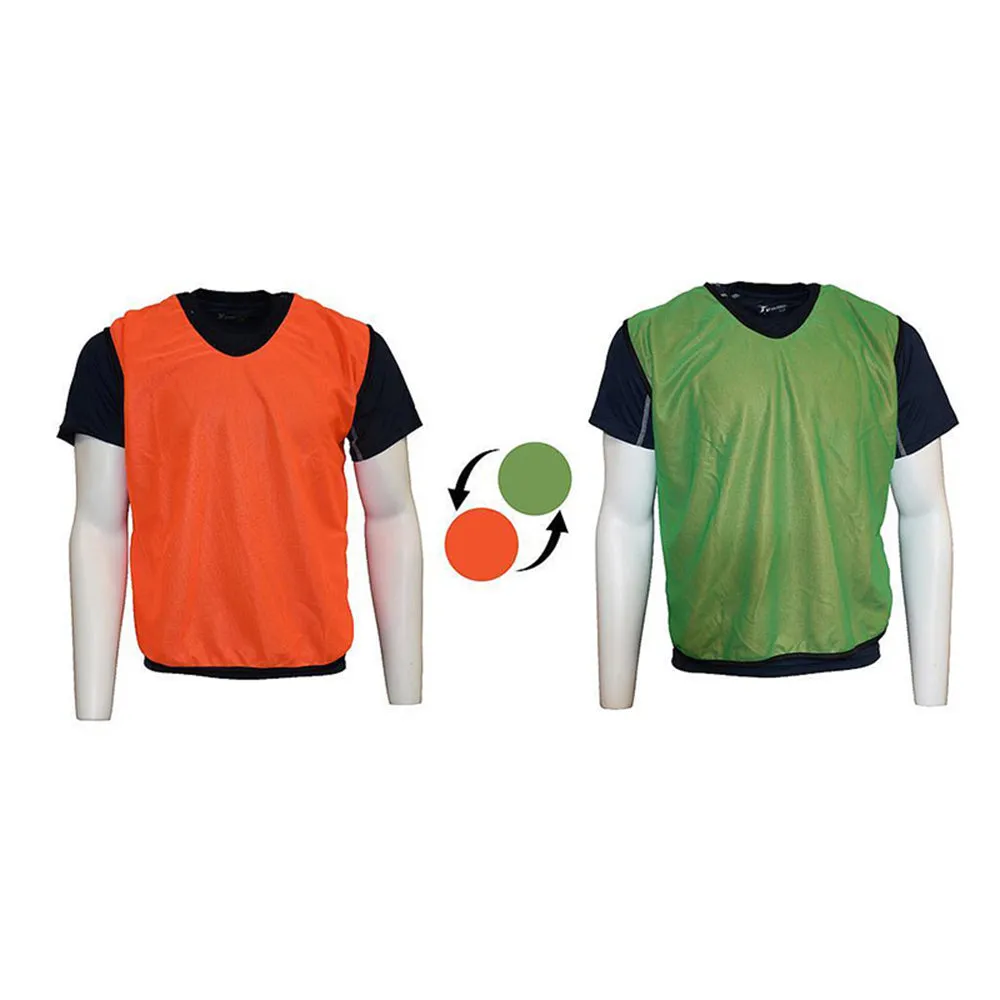 Precision Mesh Reversible Bib Orange & Green | Assorted Sizes