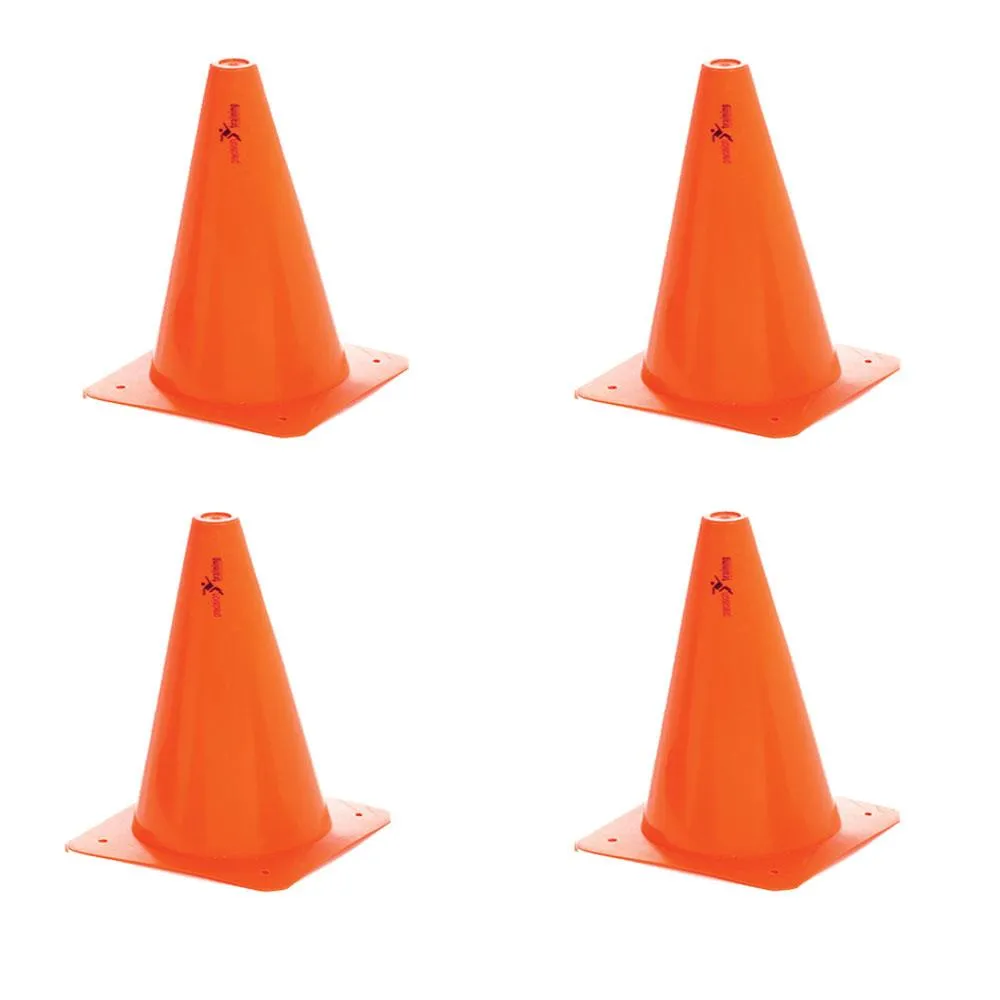 Precision Training Traffic Cones |  9" (4 Pack)