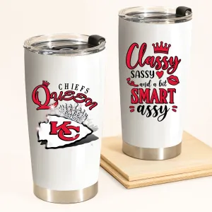 Queen - Kansas City Football Tumbler