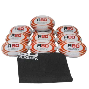 R80 Junior Rugby Ball Packs