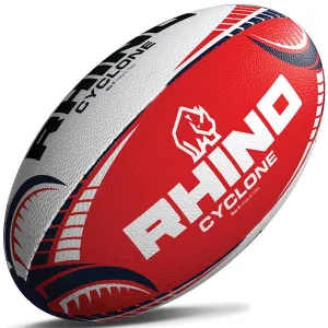 Rhino Cyclone Training Rugby Ball | Red
