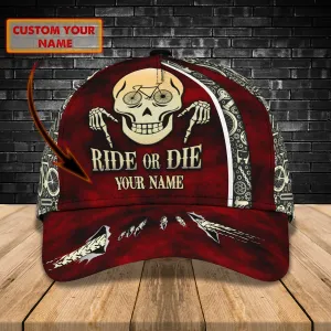 Ride Or Die - Personalized Name Cap - Loop - Nt168 - Ct034