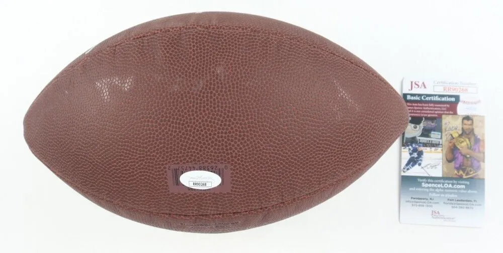 Sam Howell Signed NFL Football (JSA COA) Starting Q.B. Washington Redskins