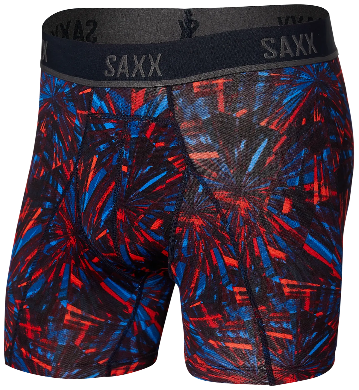 SAXX Kinetic HD Boxer Brief Fireworks Multi