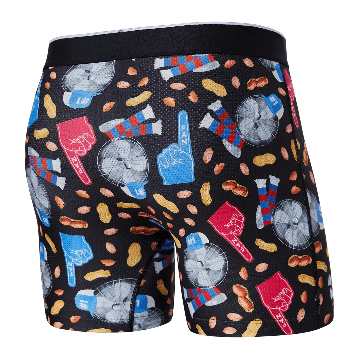 Saxx Volt Boxers - Sports Fan - Black