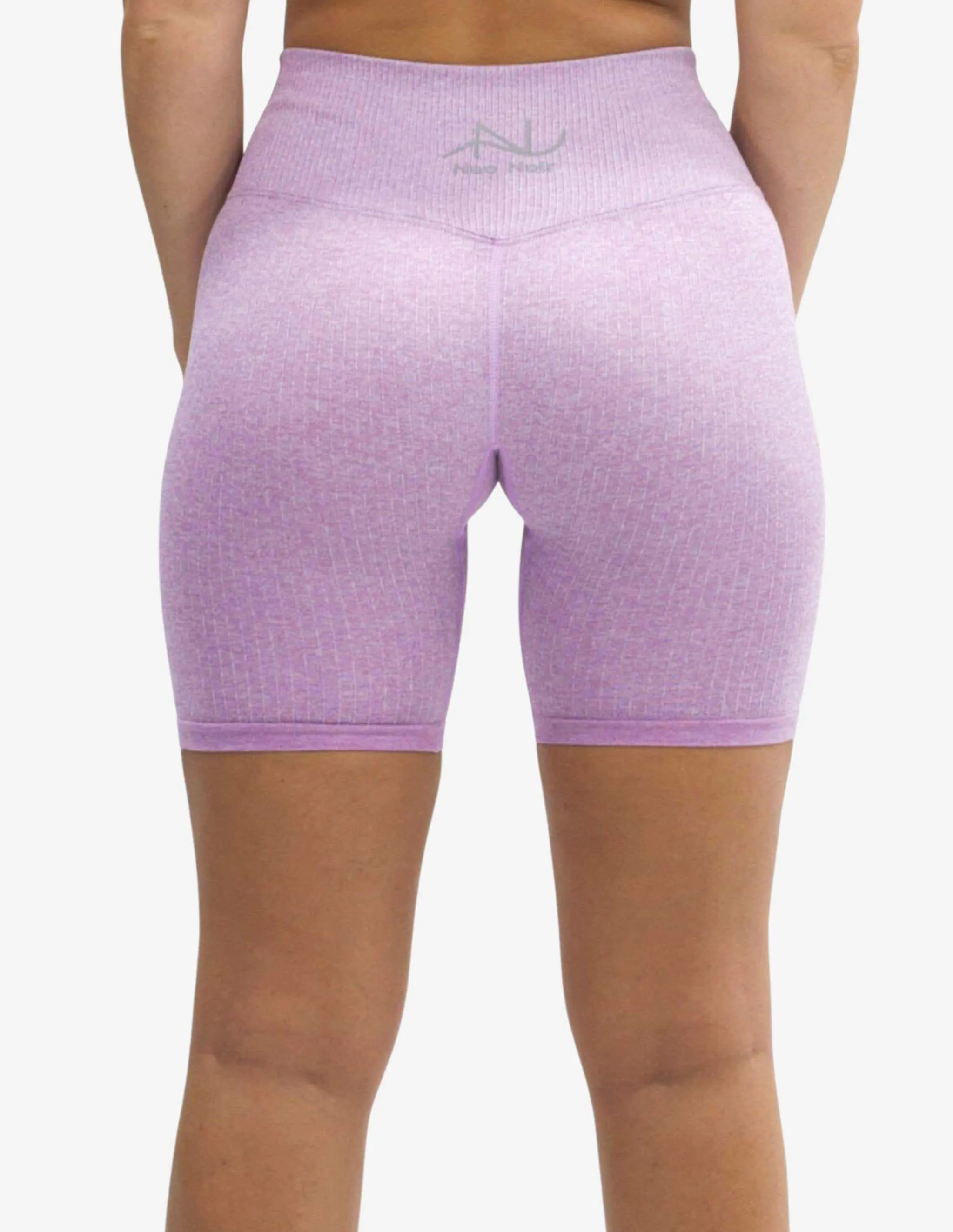 Seamless Ribbed Short Purple