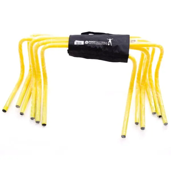 Self Balancing Hurdles (Set of 6 in a Carry Strap)