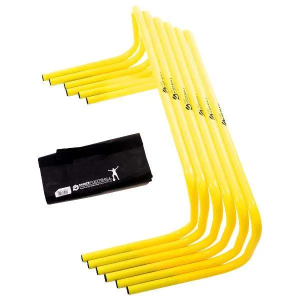 Self Balancing Hurdles (Set of 6 in a Carry Strap)
