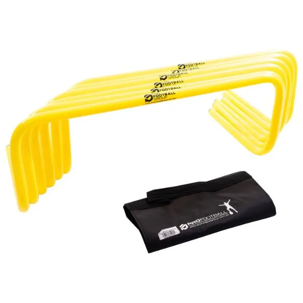 Self Balancing Hurdles (Set of 6 in a Carry Strap)
