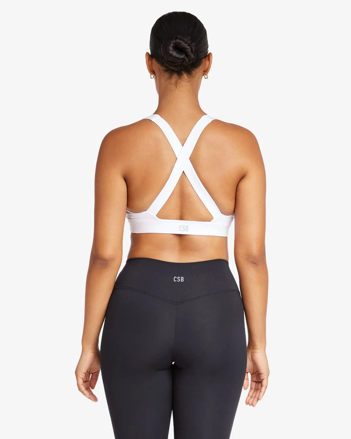 Serenity Bella Crop | White