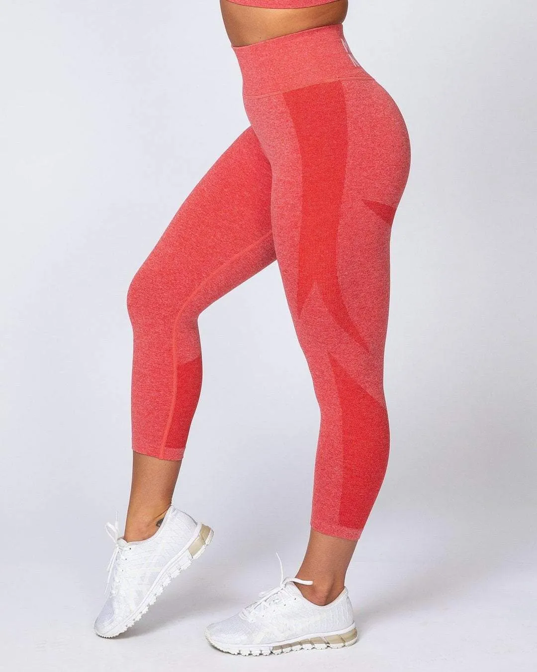 Shape Up Seamless 7/8 Leggings - Poppy Marl
