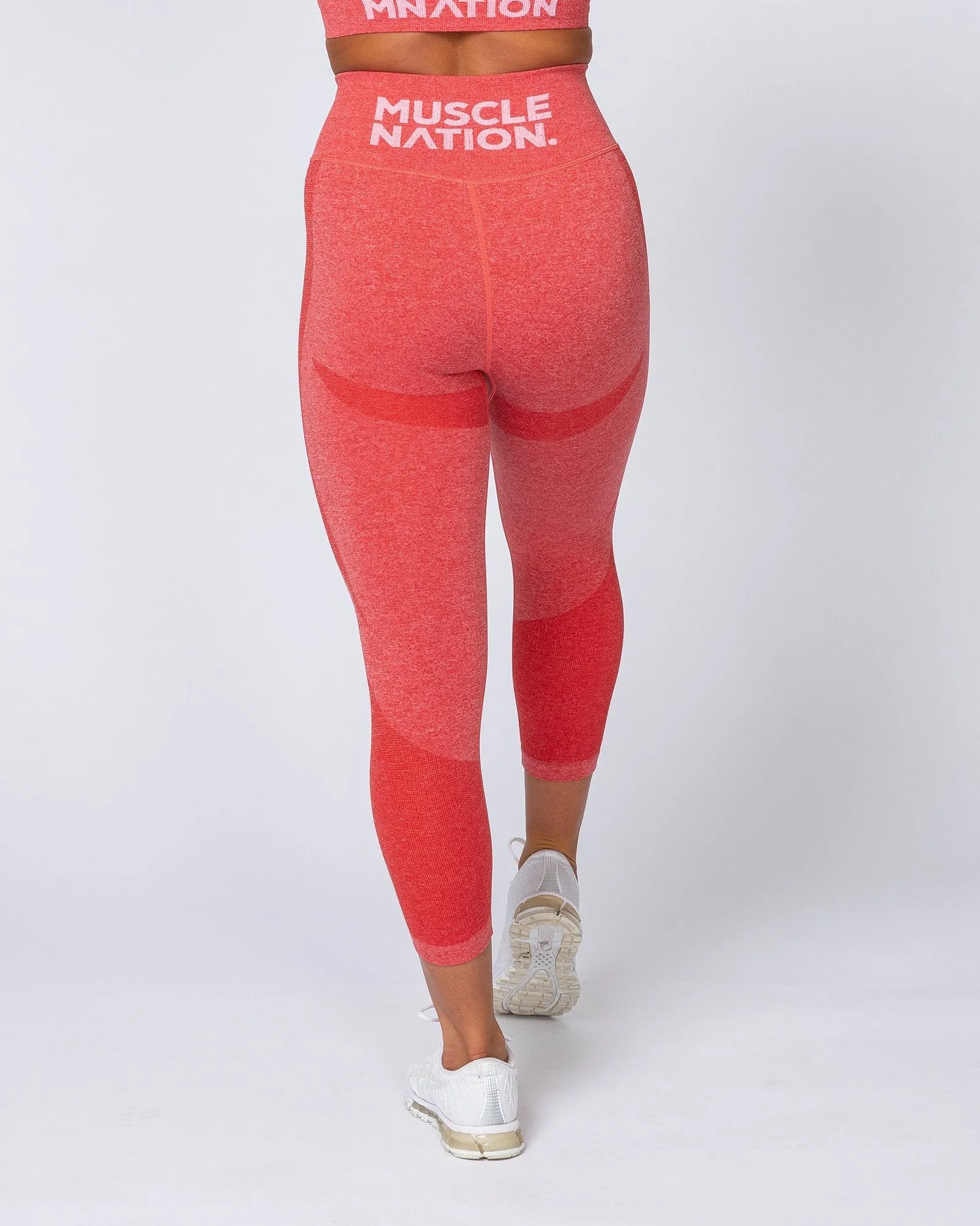 Shape Up Seamless 7/8 Leggings - Poppy Marl