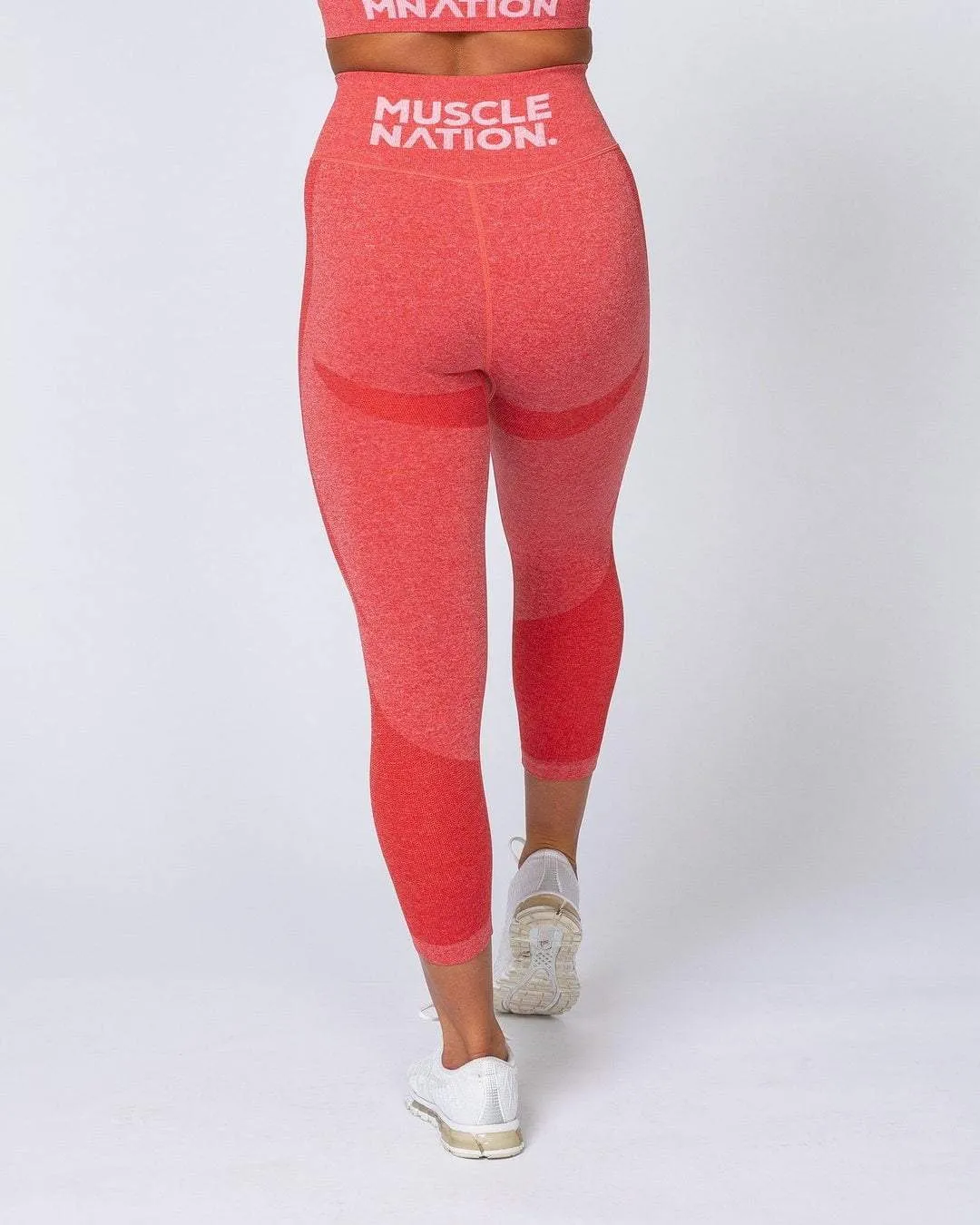 Shape Up Seamless 7/8 Leggings - Poppy Marl