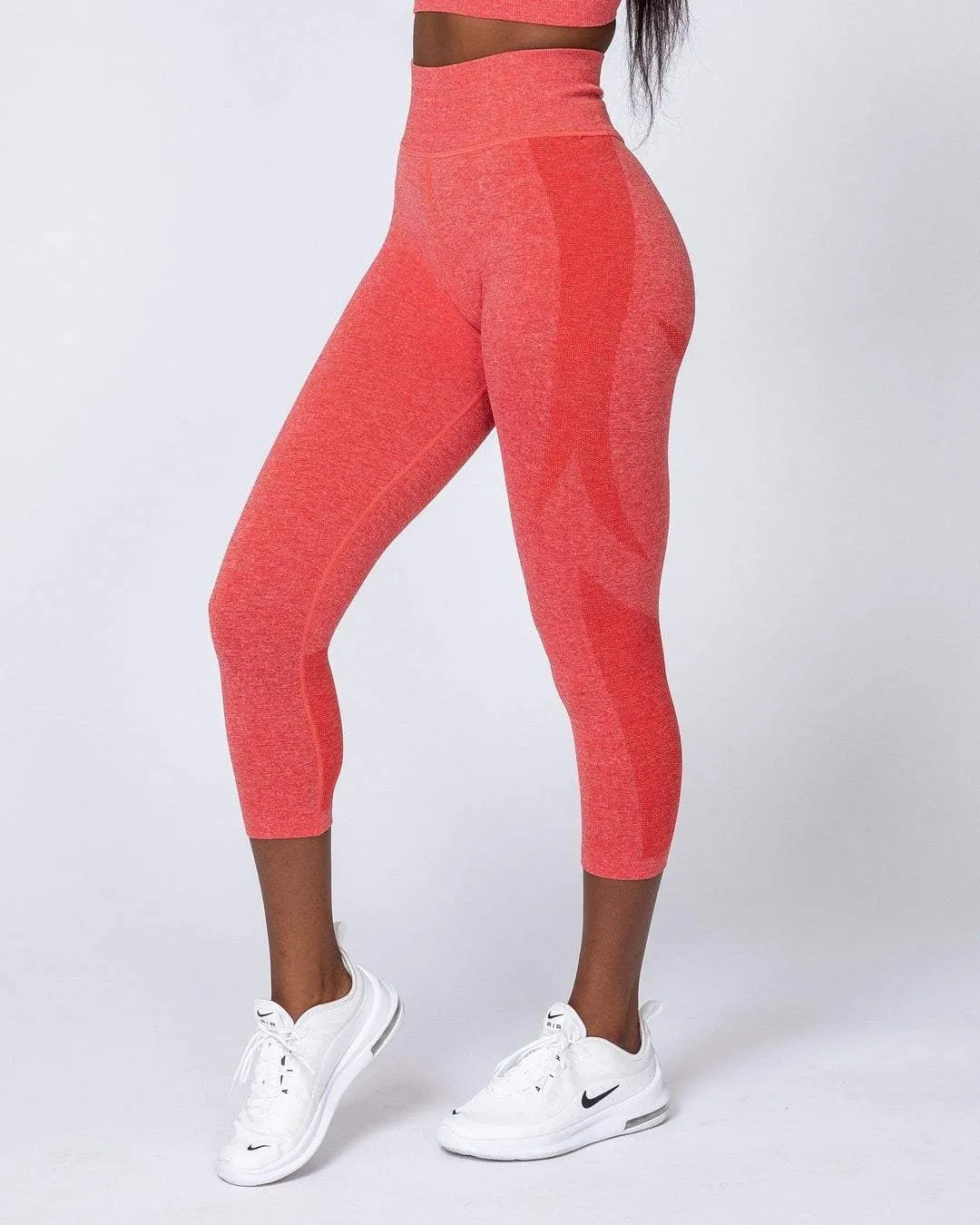 Shape Up Seamless 7/8 Leggings - Poppy Marl