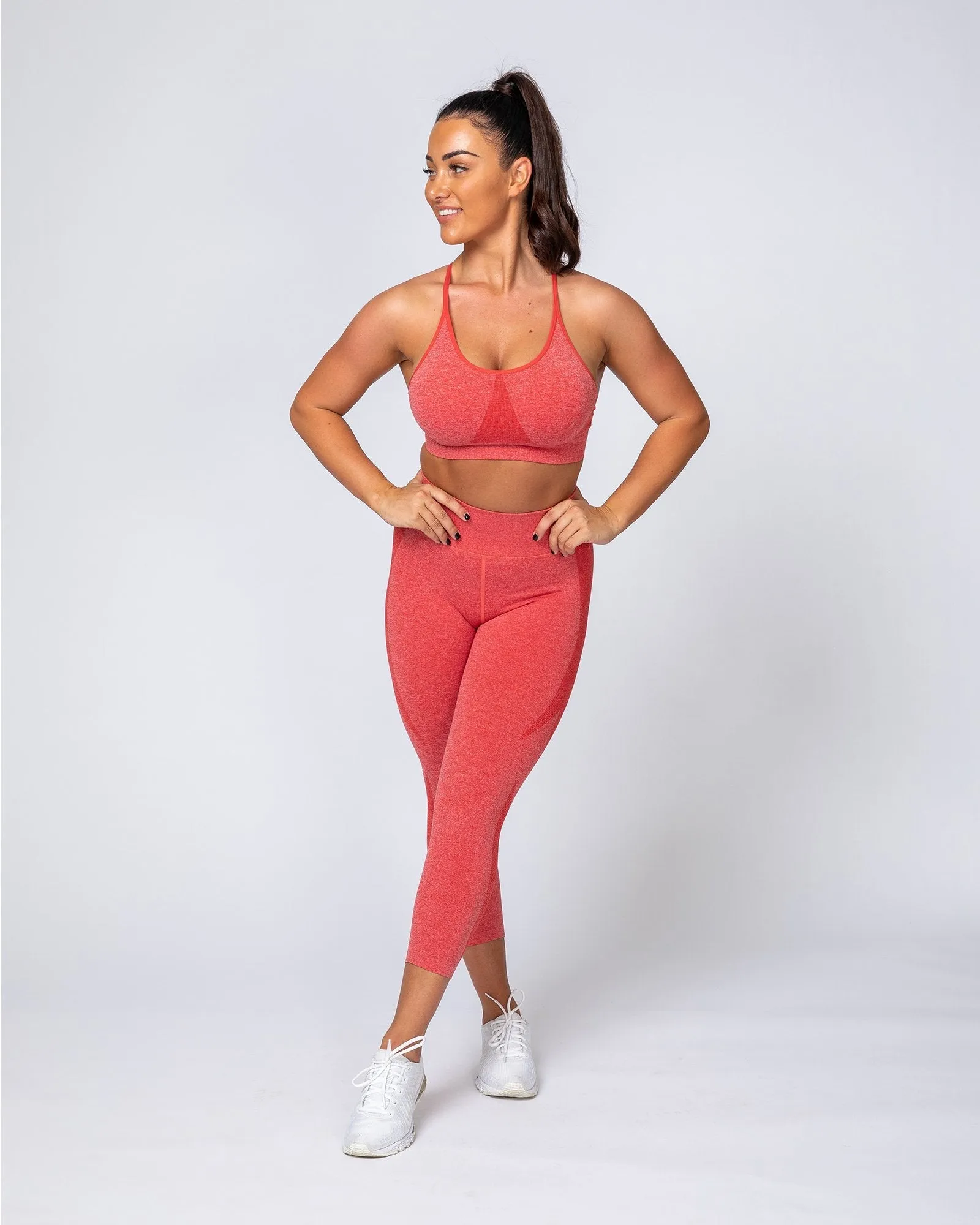 Shape Up Seamless 7/8 Leggings - Poppy Marl