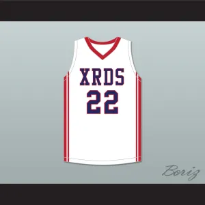 Shaqir O'Neal 22 Crossroads School Roadrunners White Basketball Jersey 1