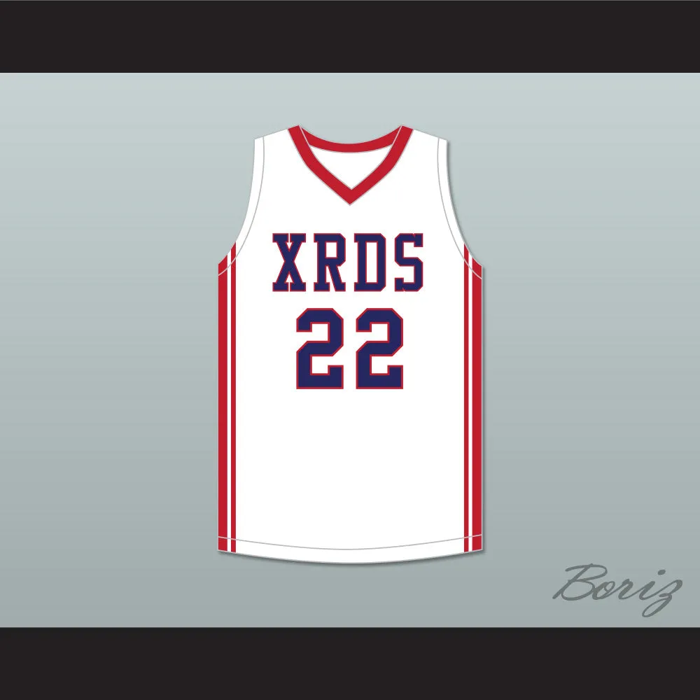 Shaqir O'Neal 22 Crossroads School Roadrunners White Basketball Jersey 1