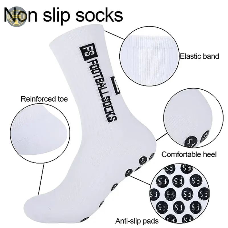 Silicone Football Socks 10 Pairs