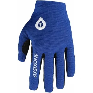 SixSixOne Raji Full Finger Cycling Gloves - Blue