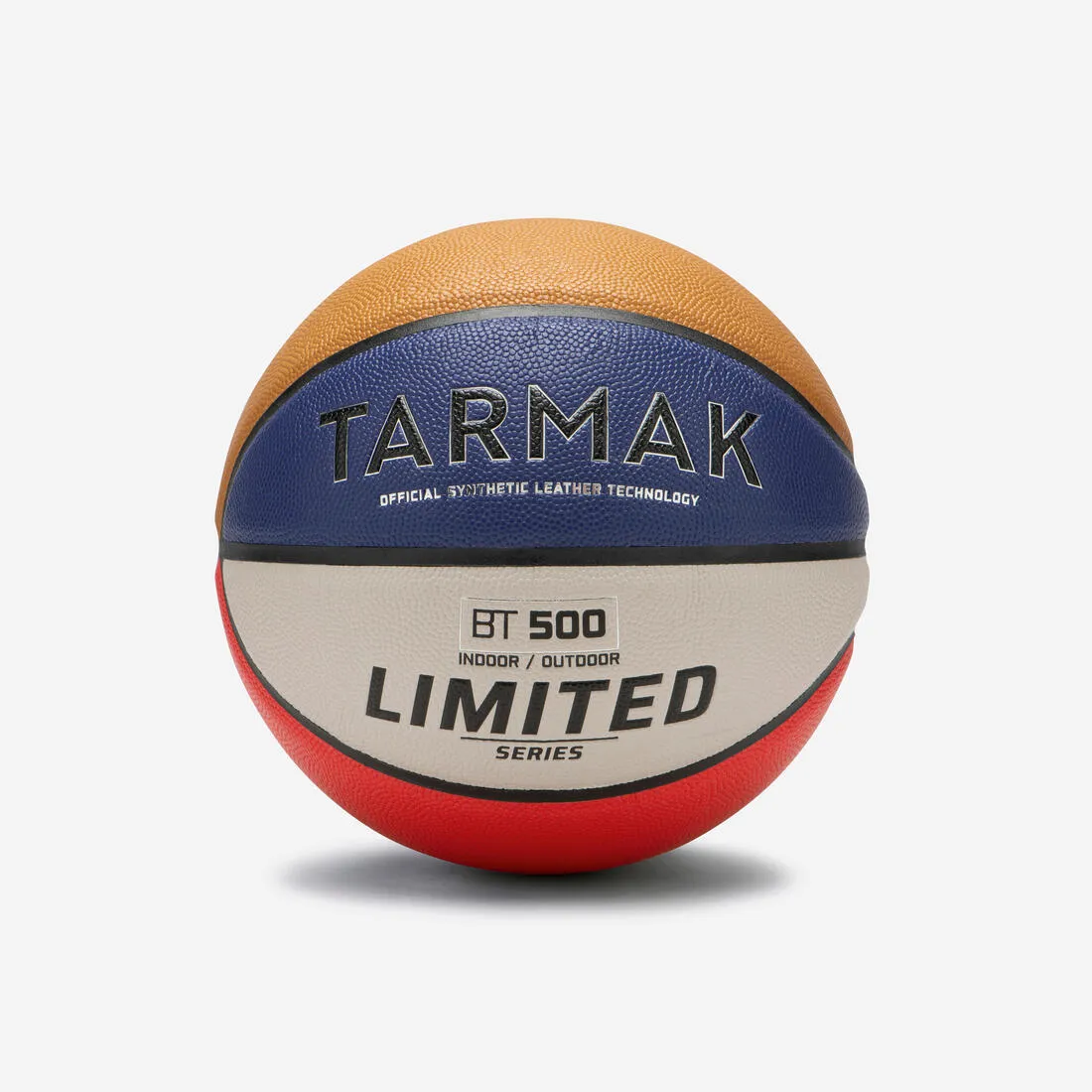 Size 7 Basketball BT500 - Brown/FIBA