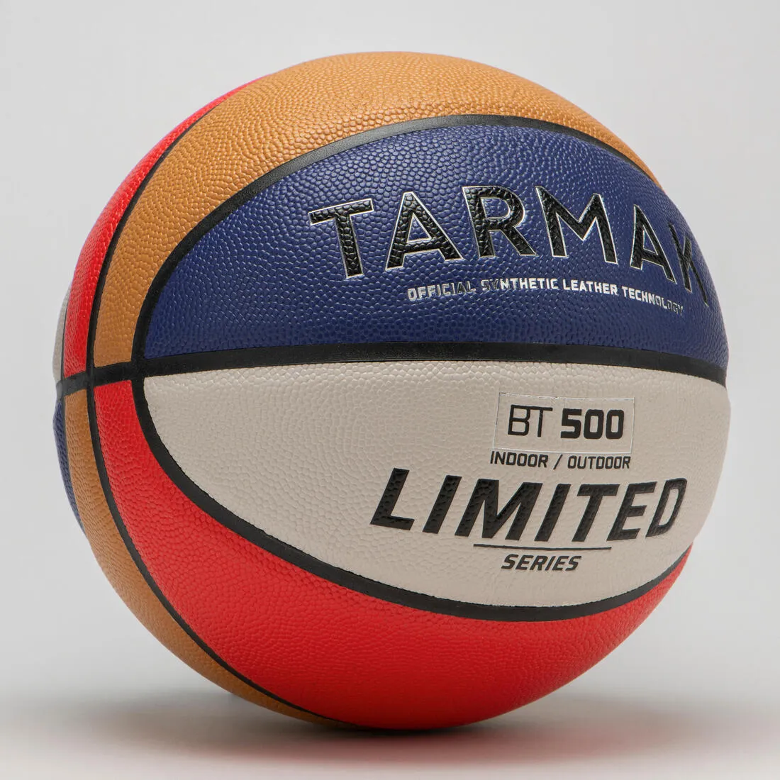 Size 7 Basketball BT500 - Brown/FIBA