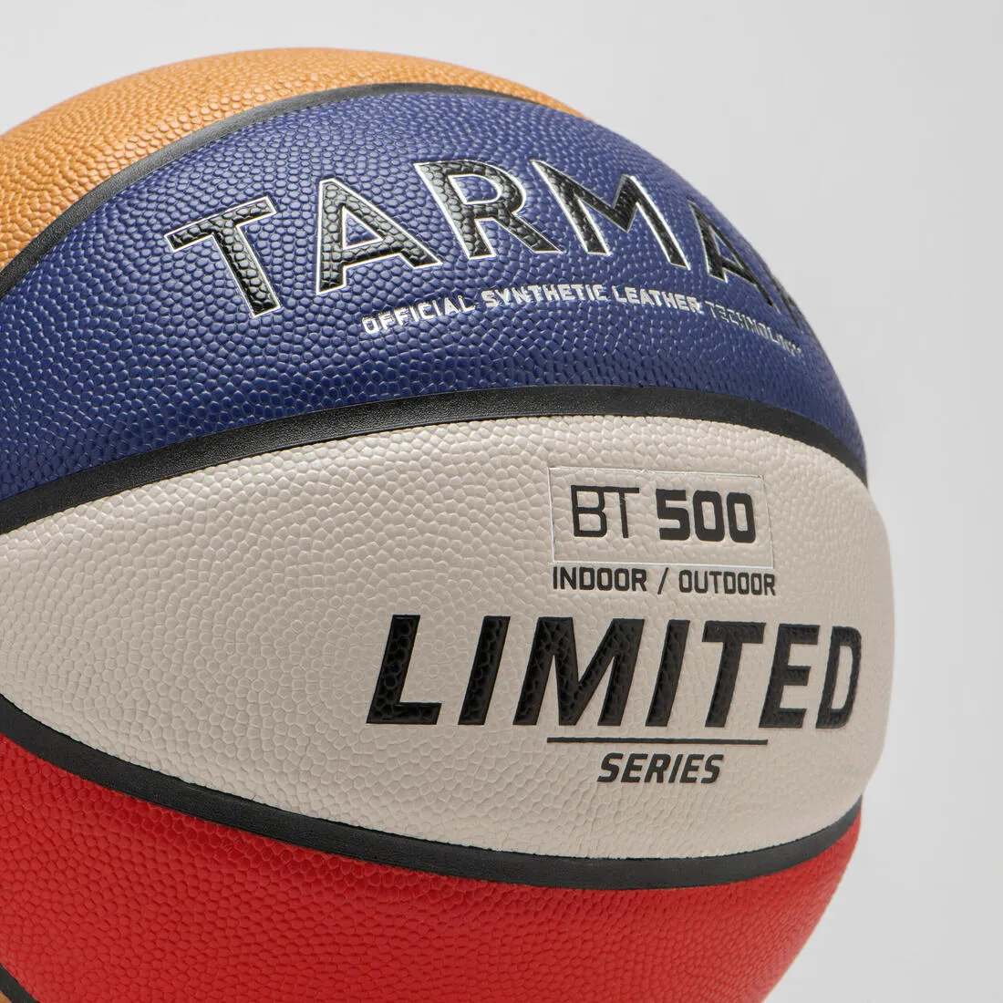 Size 7 Basketball BT500 - Brown/FIBA
