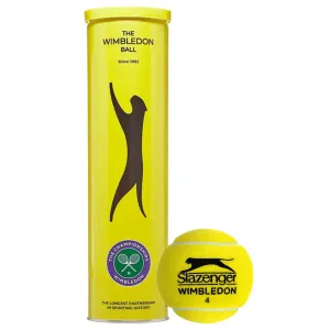 Slazenger Wimbledon 4 Ball Can