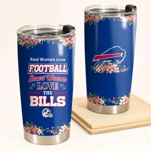 Smart Women Love The Buffalo Football Tumbler