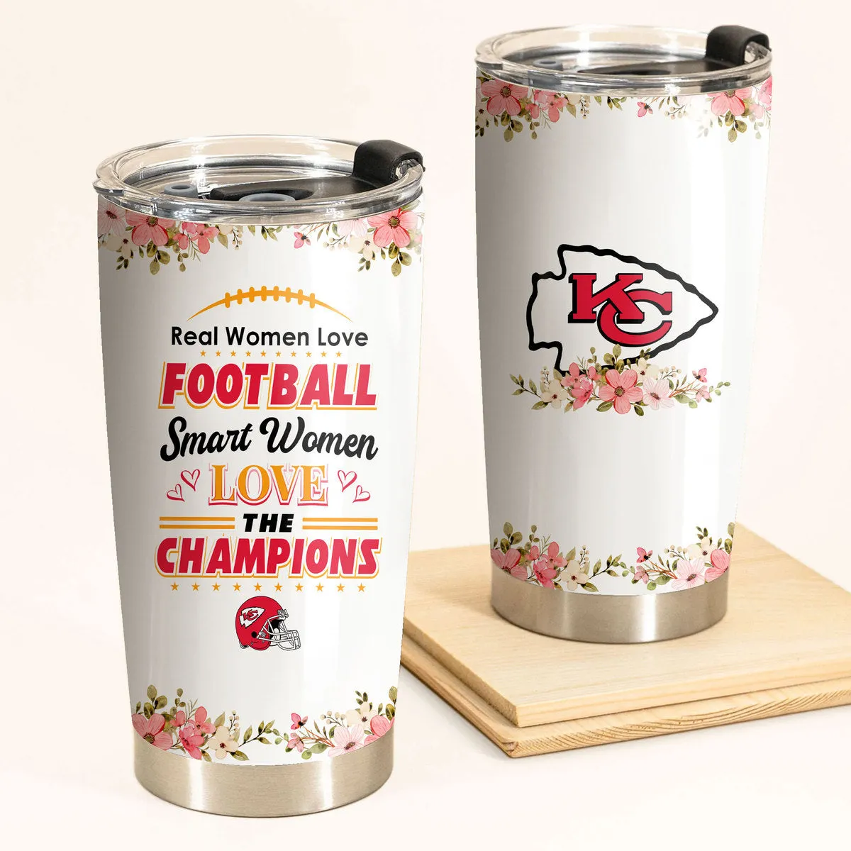 Smart Women Love The Champions - Kansas City Football