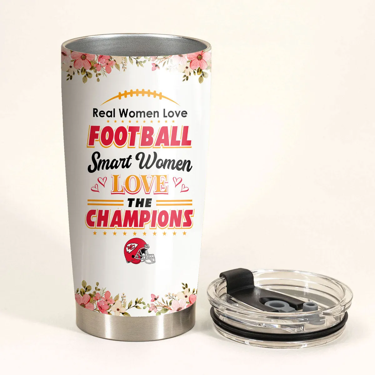 Smart Women Love The Champions - Kansas City Football