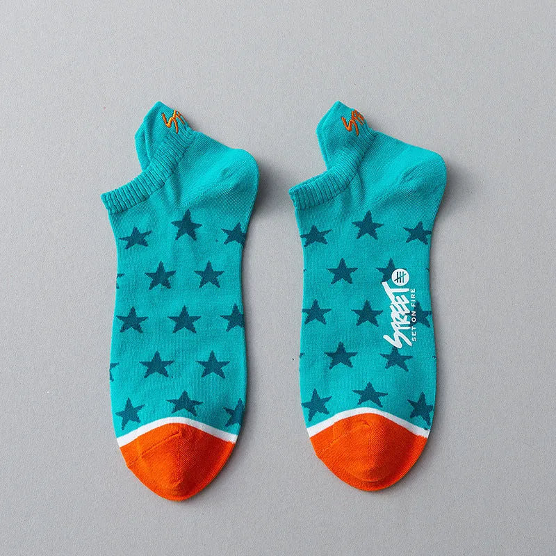 Socks Men's Summer Cotton Deodorant Sweat-absorbent Socks Shallow Mouth Low Cut